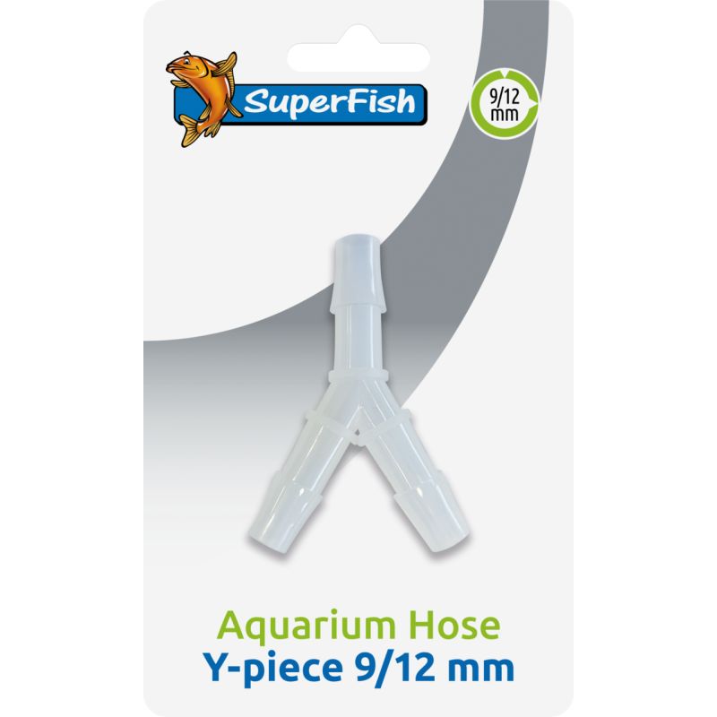 Superfish Raccord Y pour tuyau d'aquarium 9/12mm