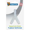 Superfish Raccord Y pour tuyau d'aquarium 12/16mm