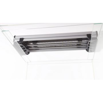 Sera Scaper Cube Light Set FiXture Silver avec 2 LED - pour 80 l