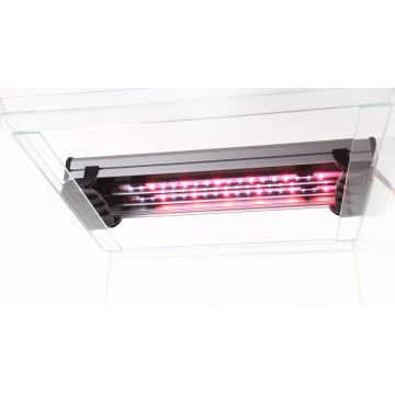 Sera Scaper Cube Light Set FiXture Silver avec 2 LED - pour 80 l