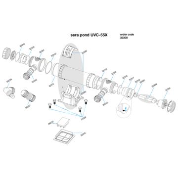 Sera Pond UVC-55X