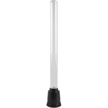 Sera tube en verre de quartz (avec 2 joints toriques)