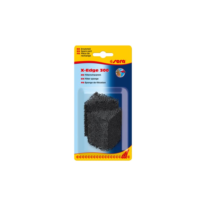 Sera Éponge de filtration noire pour X-Edge 300 Sera Éponge de filtration noire pour X-Edge 300