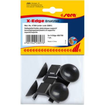 Sera Plaque support avec ventouses pour X-Edge 450 et 700