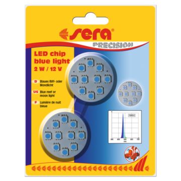 Sera LED chip blue light 2 W / 12 V