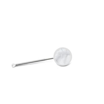 Oase Épuisette téléscopique blanche ronde