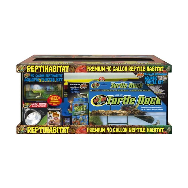 Zoomed nt-t40e kit aquatic turtle 91*45*45cm