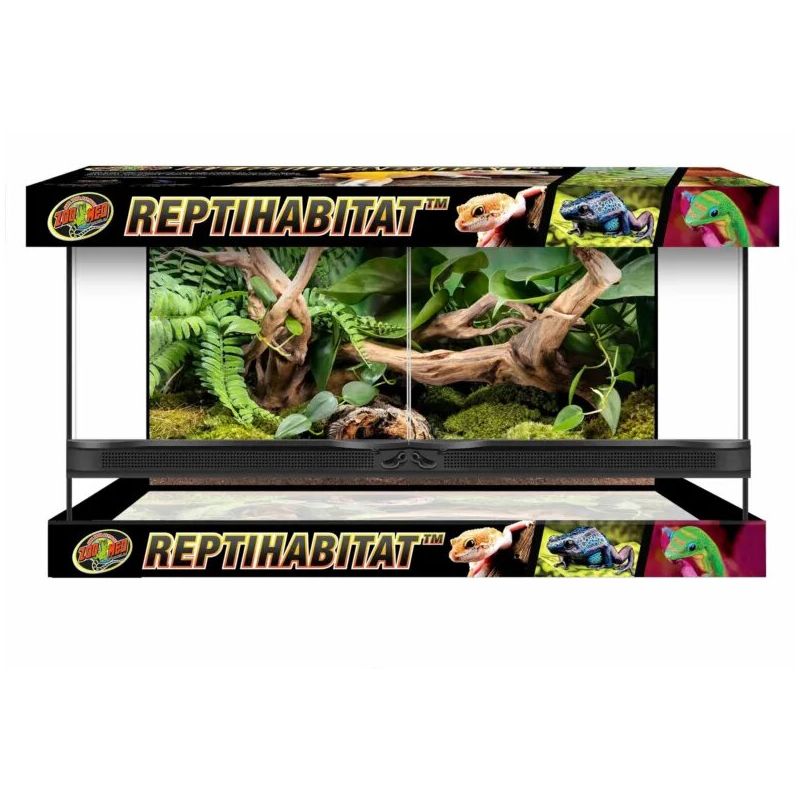 Zoomed nt-10dw reptihabitat 60*30*30cm double porte