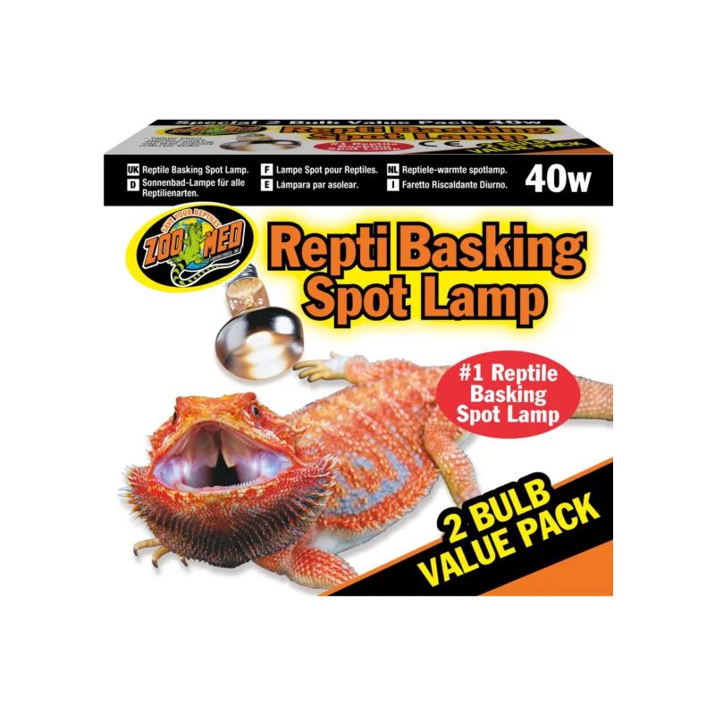 Zoomed repti basking spot 2x40W