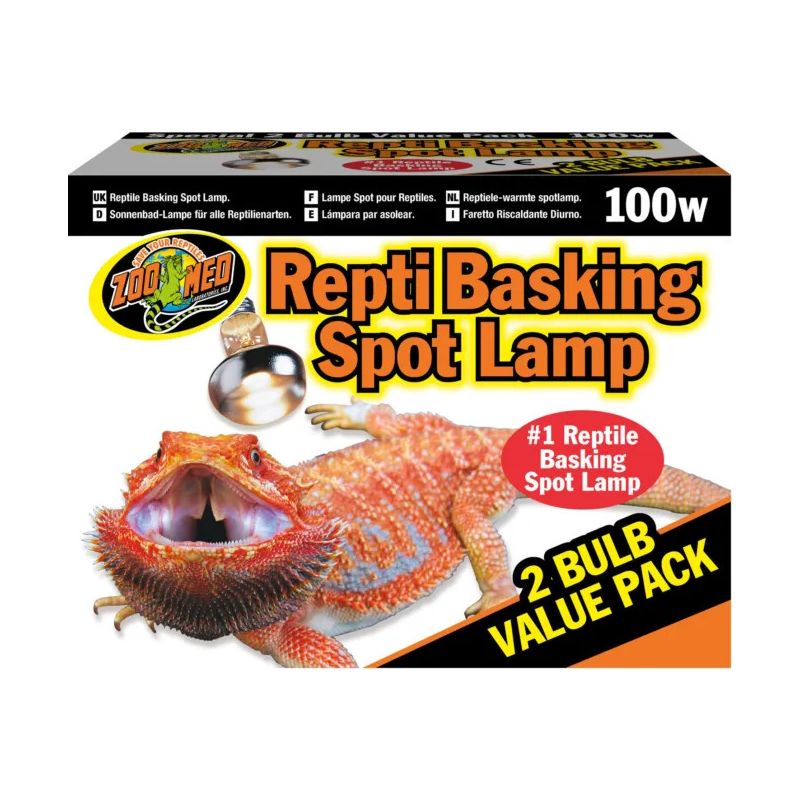 Zoomed repti basking spot 2x100W
