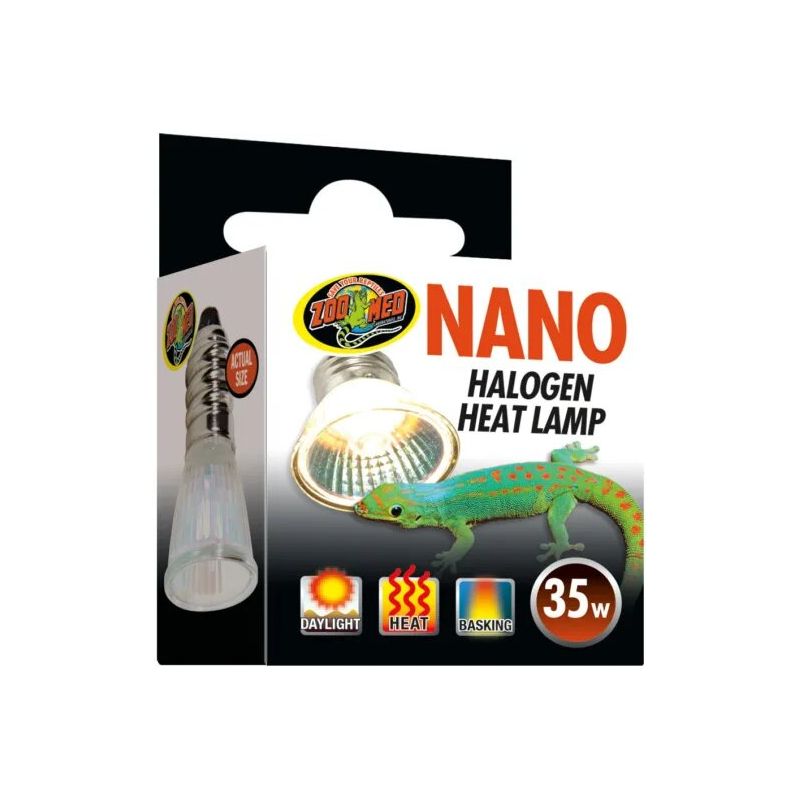 Zoomed halogen nano heat lamp 35W