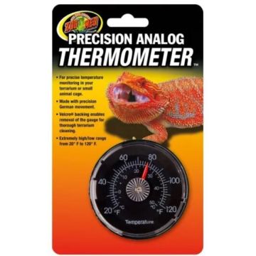 Zoomed thermomètre analogique pour reptile