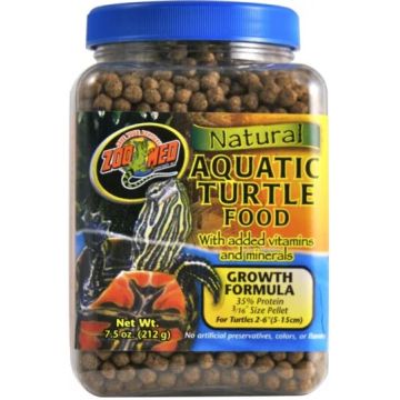 ZooMed zm51be nat aqua turtle food croissance 212g