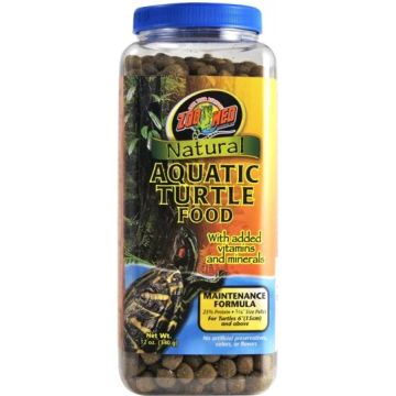 ZooMed zm111e nat aqua turtle food maintenance 340g