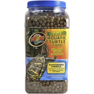 ZooMed zm113e nat aqua turtle food maintenance 1.27k