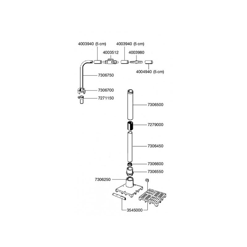 EHEIM Tube de raccord 7306450