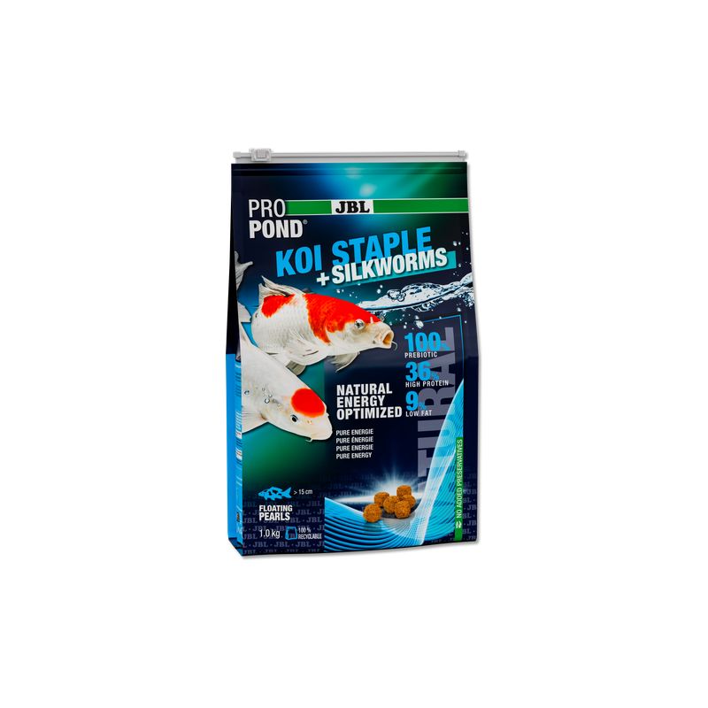 JBL Propond Koi Staple+Silkworm 1kg JBL Propond Koi Staple+Silkworm 1kg