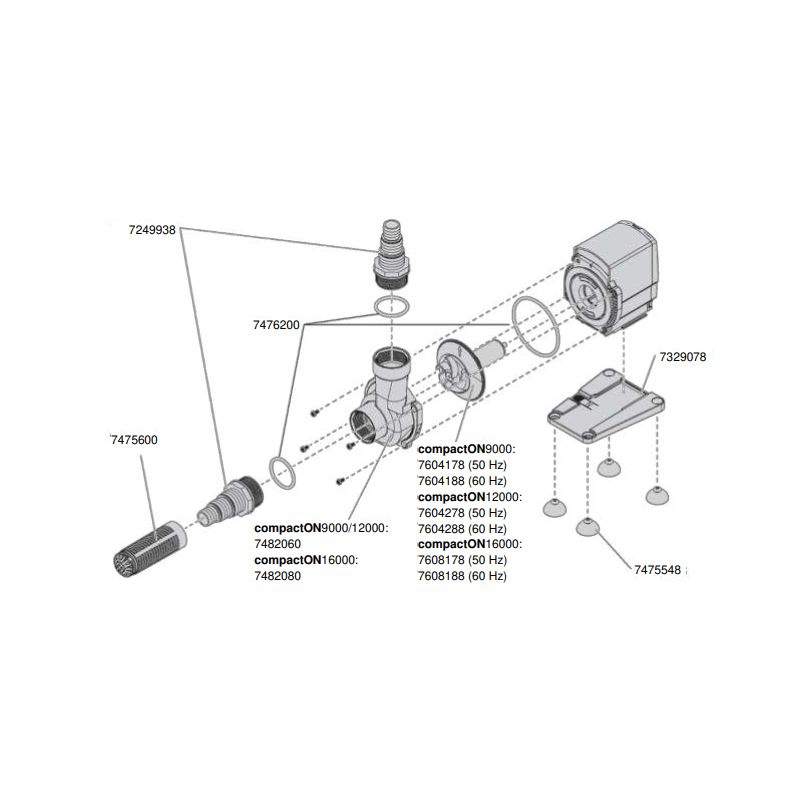 EHEIM turbine (60 Hz) 7608188