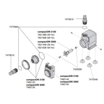 EHEIM turbine (50 Hz) 7621388