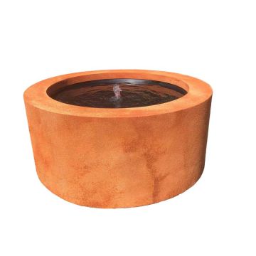 Cadre décoratif  80 x 60 x 35 cm finition CORTEN