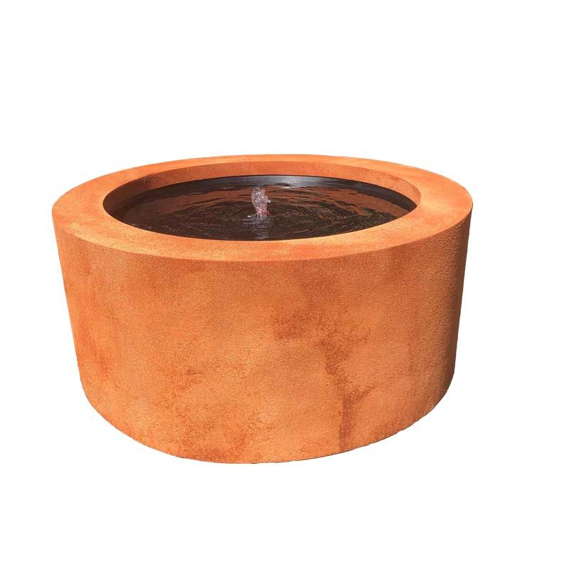 Cadre décoratif  80 x 60 x 35 cm finition CORTEN