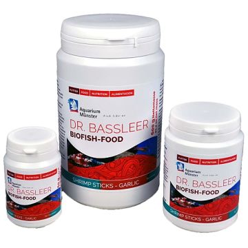 Dr.Bassleer Biofish Food shrimp sticks Garlic 60g