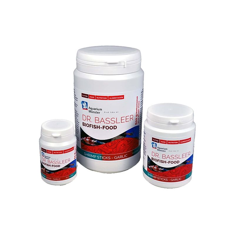 Dr.Bassleer Biofish Food shrimp sticks Garlic 600g Dr.Bassleer Biofish Food shrimp sticks Garlic 600g