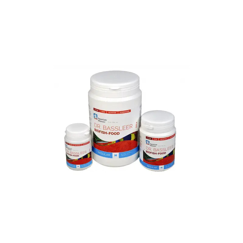 Dr.Bassleer Biofish Food regular XXL 2,8 – 3,2 mm pour poissons de plus de 15 cm