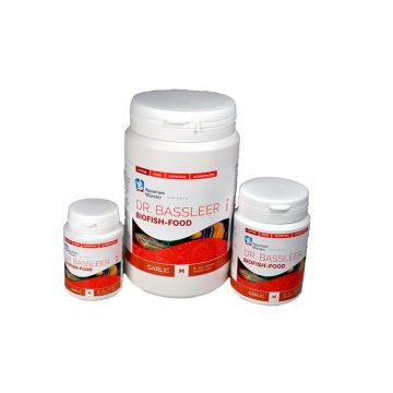 Dr.Bassleer Biofish Food garlic M 600gr 0.6mm: pour poissons jusqu’à 6cm (flotte au début)