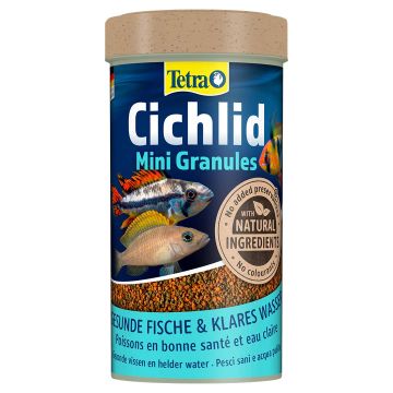 Tetra Cichlid Mini Granulés 250ml - 125gr