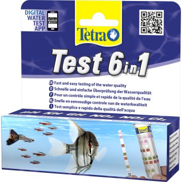 Tetra test bandelette 6 in 1
