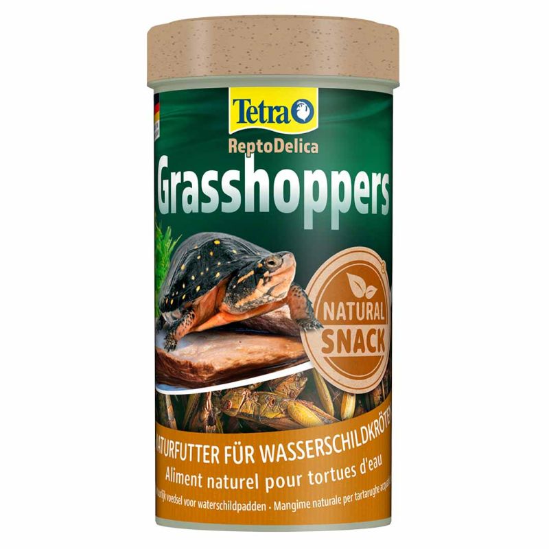 Tetra ReptoDelica Grasshoppers 28gr - 250ml Tetra ReptoDelica Grasshoppers 28gr - 250ml