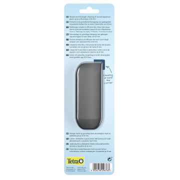 Tetra magnet cleaner flexible bleu/noir