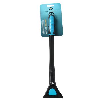 Aqua Della Racloir à algues avec éponge noir/bleu