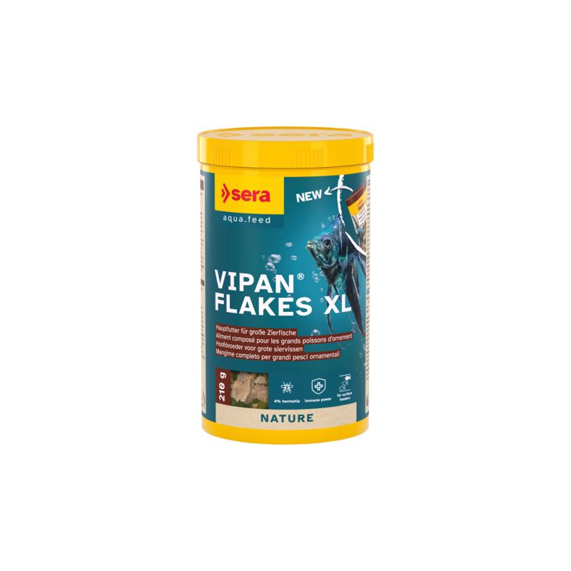 Sera Vipan Nature gros flocon aliment composé avec 4... Sera Vipan Nature gros flocon aliment composé avec 4...