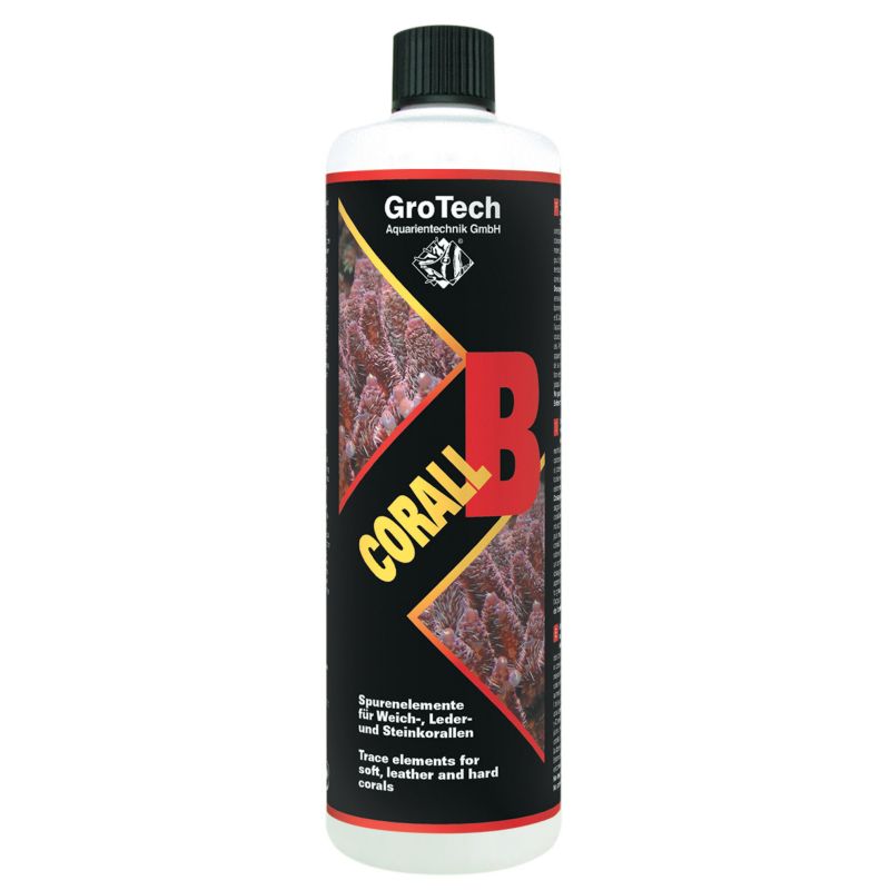 Grotech Coral B 100 ml (Corall B est composé de Magnésium, Fer, Chrome, Manganèse, Nickel, Cobalt, Cuivre ...)