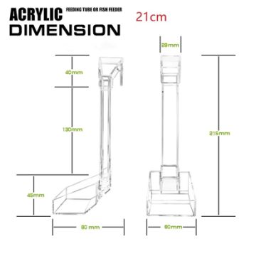 Aqua Noa acrylic feeder 21cm