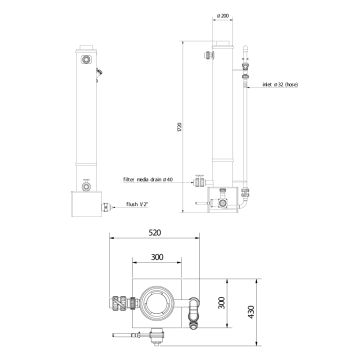 AquaMedic Sandfilter FB 5000 2.0