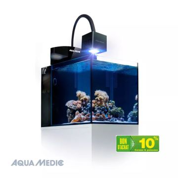 AquaMedic aquarium Blenny Qube aquarium d’eau de mer complet avec matériel technique + 10% en bon d'achat    