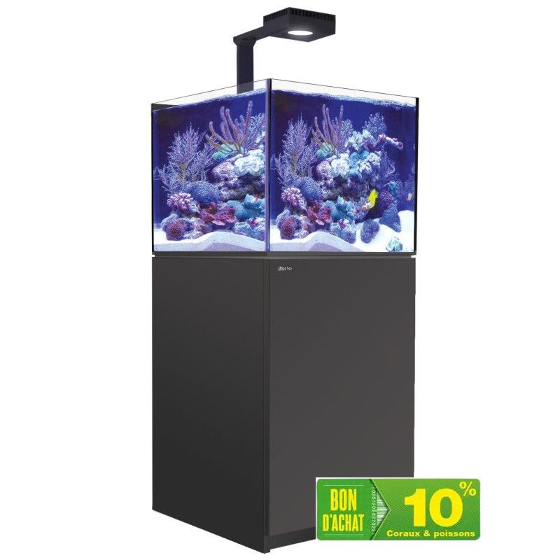 Red Sea aquarium Reefer™ 200 G2+ Deluxe - Noir (1 ReefLED 90 et 1 potence) 
