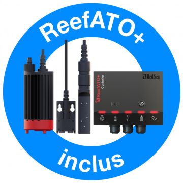 Red Sea aquarium Reefer™ 525 G2+ Deluxe - Noir (2 ReefLED 160S et 2 potences)