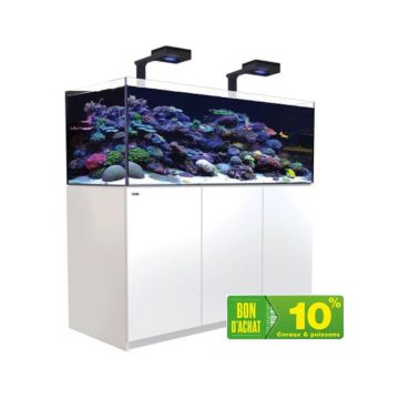 Red Sea aquarium Reefer™ 525 G2 Deluxe - Blanc (2 ReefLED 160S et 2 potences)