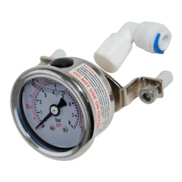 AquaMedic Manomètre avec support et raccord easy line professional