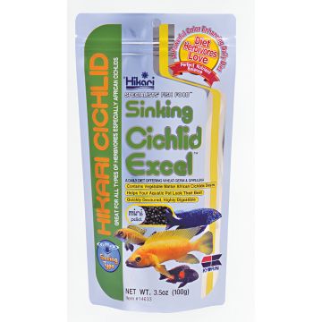 Hikari® cichlid excel mini 100gr coulant