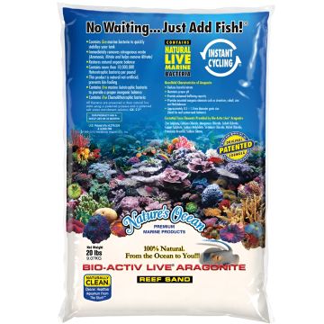 Nature's ocean natural white reef sand 0,1-0,5mm 10kg