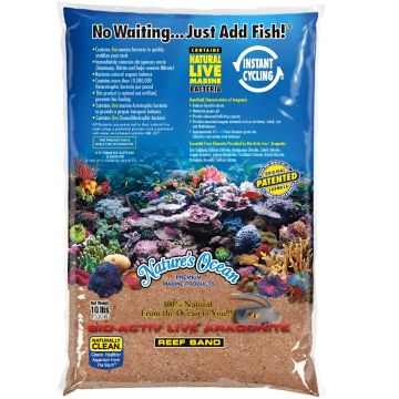 Nature's ocean natural white reef sand 0,1-0,5mm 10kg