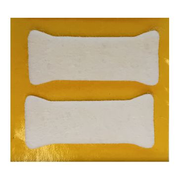 Tunze Surface en feutre 40 x 17/13 mm, 1 pièce