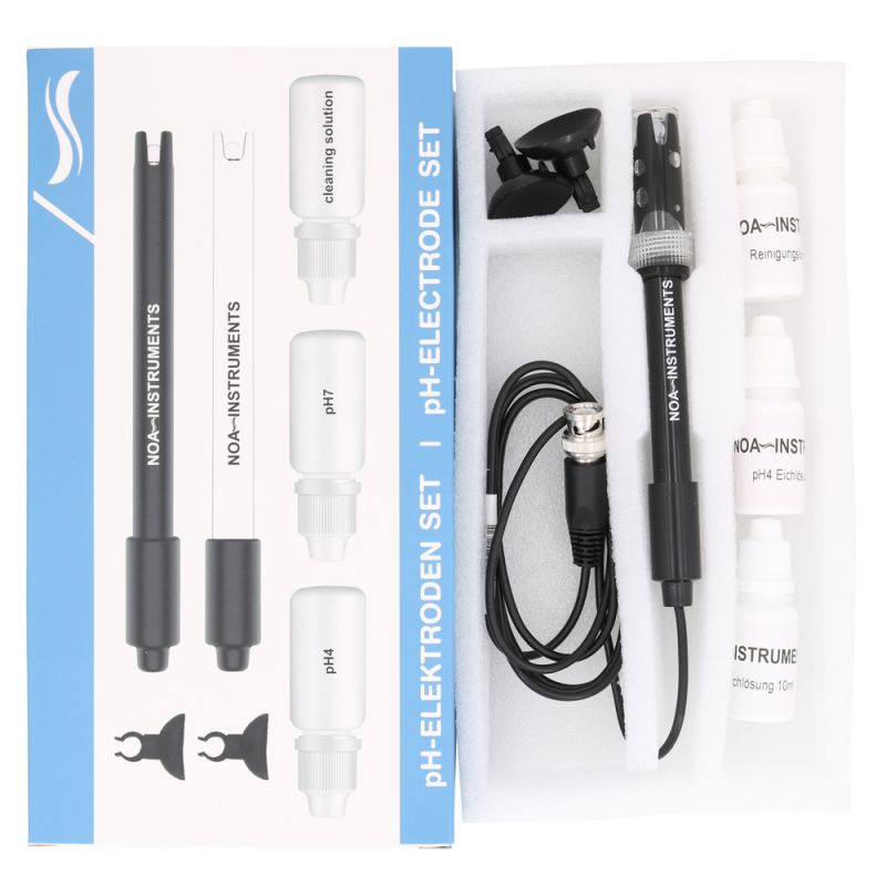 AquaNoa Ensemble d'électrode de pH noir