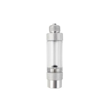 Aqua Noa Compteur de bulles de CO2 argent 2 en 1