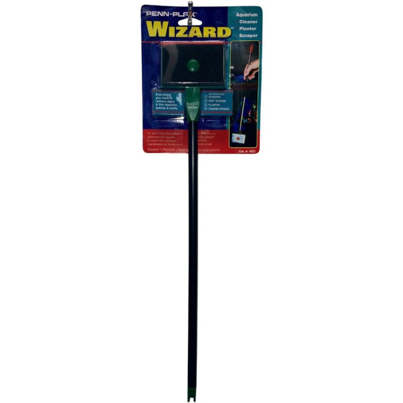 PENN-PLAX Wizard racloir,plantoir,nettoyeur